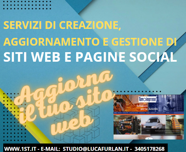 Pordenone Udine Friuli Venezia Giulia Veneto Treviso_creazione aggiornamento e gestione siti web e pagine social 2022